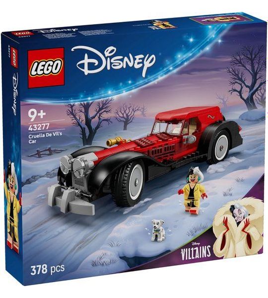 LEGO Disney 43277 - Cruella de Vils auto bouwset