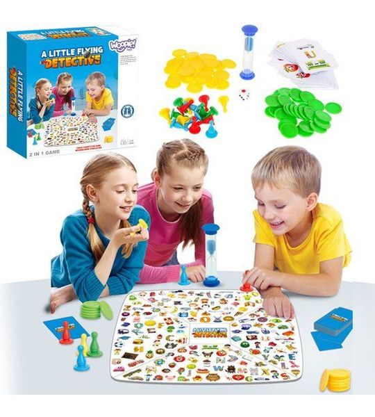 WOOPIE detective bordspel 2in1