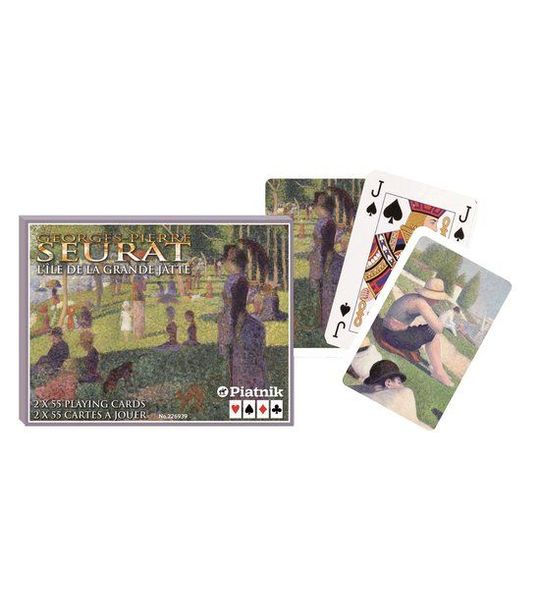 Piatnik Seurat Speelkaarten - Dubbeldekker.