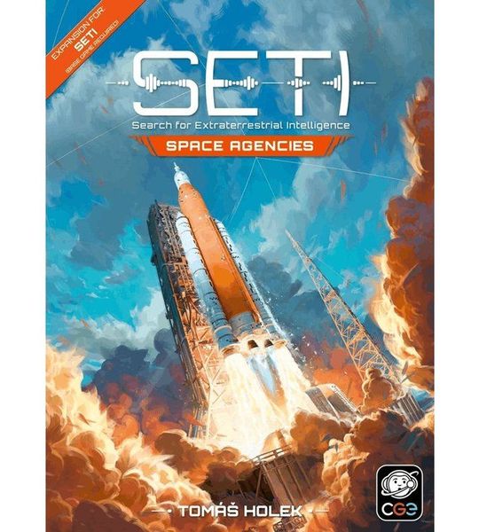 SETI - Space Agencies - uitbreiding - EN - Bordspel