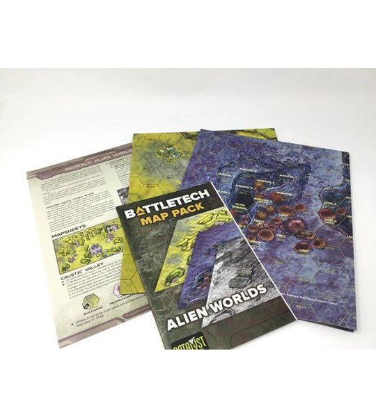 BattleTech: Map Pack Alien Worlds - Catalyst Game Labs