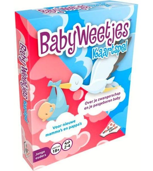 Identity Games Babyweetjes Kaartspel - babyshower - kraamcadeau - zwanger- baby