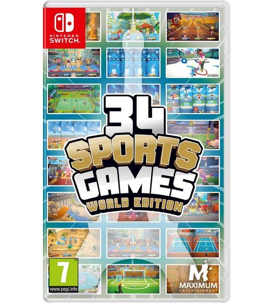 34 Sports Games World Edition Nintendo Switch