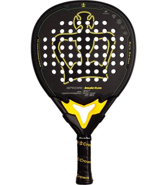 Black Crown Special Invictus - 3K (Druppel) - 2025 padel racket