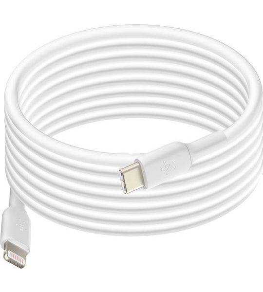 Belkin Boost Charge™ Usb-c To Lightning Cable Pvc Lightning-kabel 2 M Wit
