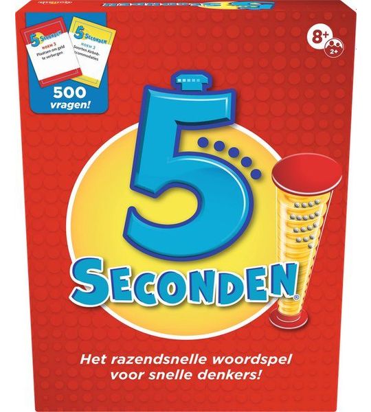 Goliath 5 Seconds - Partyspel - Kaartspel - Raadspel - Familiespel