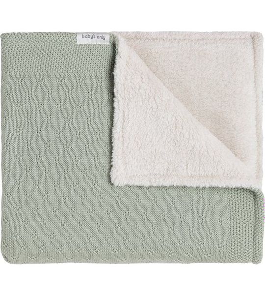 Wiegdeken Baby's Only Mood Teddy Laurel Green