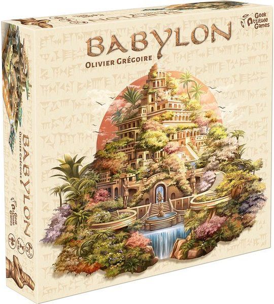 GERONIMO GAMES - BABYLON - VANAF 8 JAAR - VAN 2 TOT 4 SPELERS - BORDSPEL