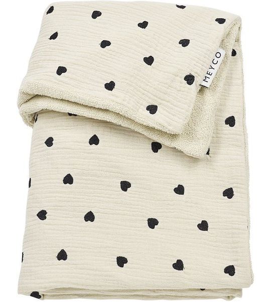 Deken Wieg Meyco Sweet Heart Soft Sand 75x100