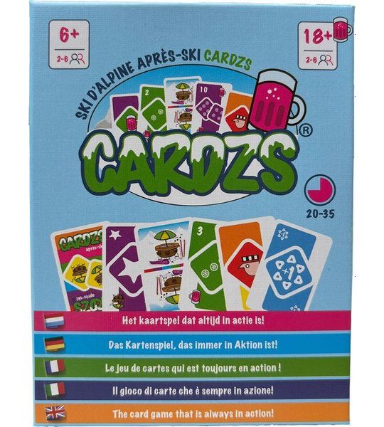 Cardzs -Ski d'Alpine après-ski kaartspel