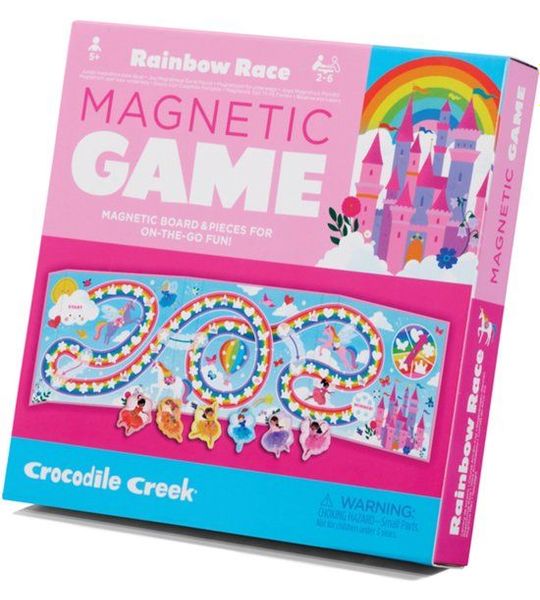 Crocodile Creek Magnetic Game Rainbow Race