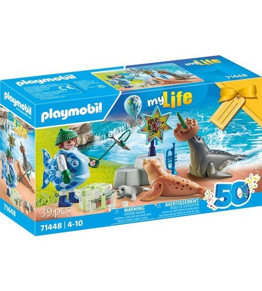 PLAYMOBIL My Life Dieren voeren - 71448