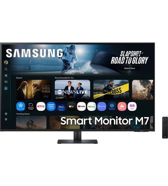 Samsung Smart Monitor M7 Ls43fm702uuxen - 43 Inch 3840 X 2160 (ultra Hd) Va-paneel