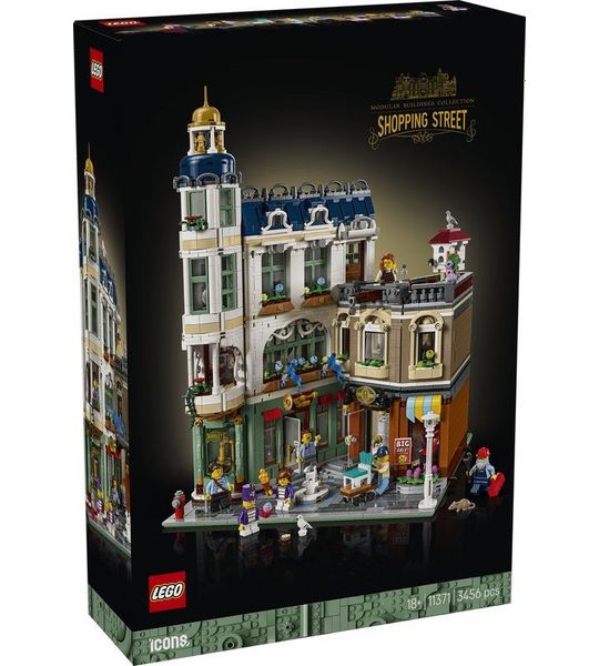 LEGO Icons - Winkelstraat Bouwpakket voor Volwassenen met Gebouw - 11371