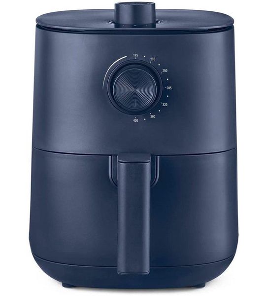 Aura® Mini airfryer - Airfryer - Airfryer klein - Blauw - 23cm x 29cm x 30cm