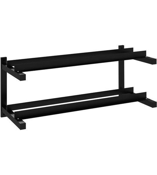 SPORTNOW-Stahl-Schwarz-98L x 40B x 35H cm-Hantelständer