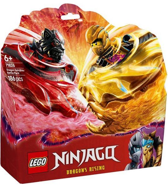LEGO NINJAGO Spinjitzu drakenstrijdpakket actie - 71826