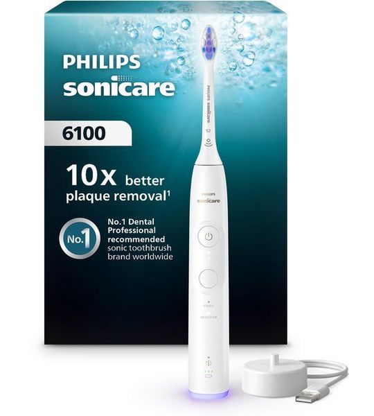 Philips Sonicare 6100 Series HX7400/01 Wit