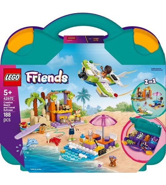 LEGO Friends Creatieve strandkoffer Speelgoed voor 5 jaar en ouder - 42672
