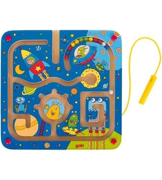 Goki Magnetische Doolhof Spel Ruimtevaart