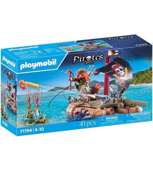 PLAYMOBIL Pirates Piratenvlot met schat 71794