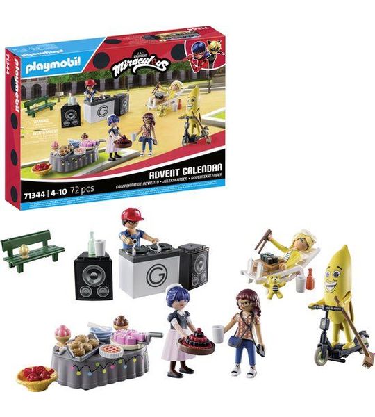 PLAYMOBIL Christmas Adventskalender Miraculous: Picknick in Parijs - 71344