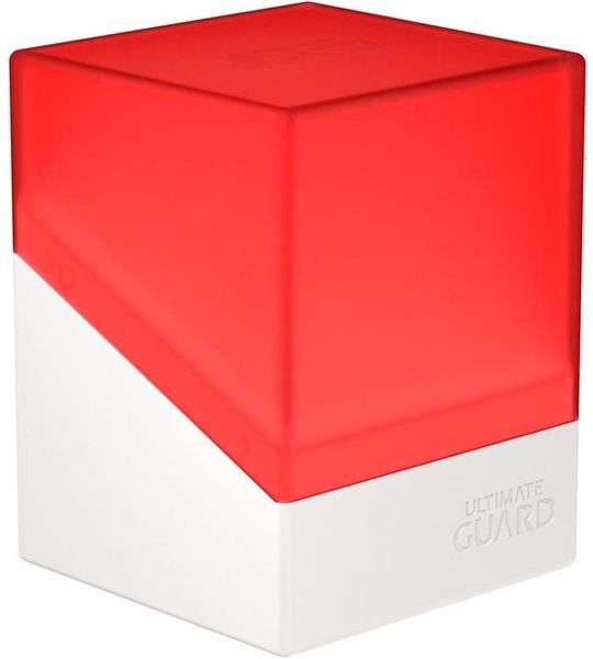 Ultimate Guard Ultimate Guard Boulder 100+ Synergy - Red/White Card Boxes