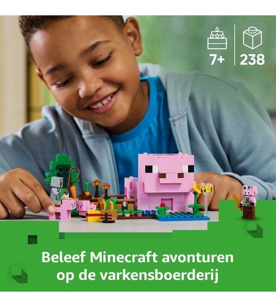 LEGO Minecraft Het huis van het biggetje - 21268