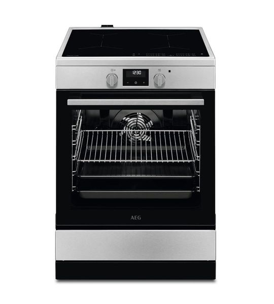 AEG CIB6646ABM Elektrisch fornuis Grijs