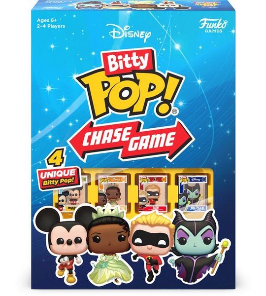 Funko Games Bitty Pop! Chase Game Disney - Bordspel met unieke Funko Pops!