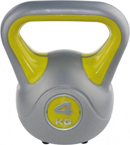 Sveltus Kettlebell Fit Geel/grijs 4 Kg