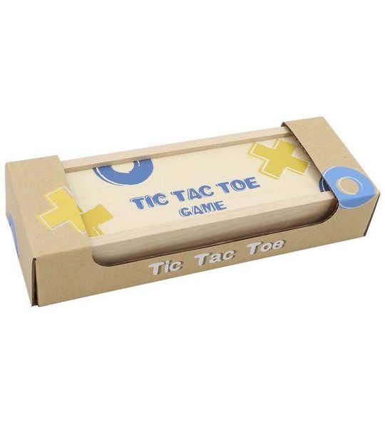 Houten Tic Tac Toe Spel