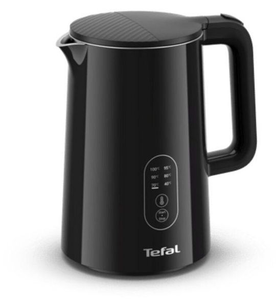 Tefal Ko6518e0 Protect Control 1.5l Waterkoker Zwart