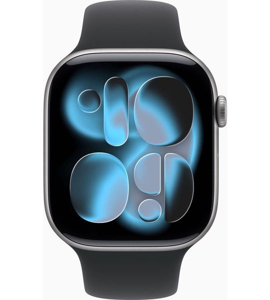 Apple Watch Series 11 gps - 46mm aluminium Case - Black Sport Band S/m Smartwatch Space Grey