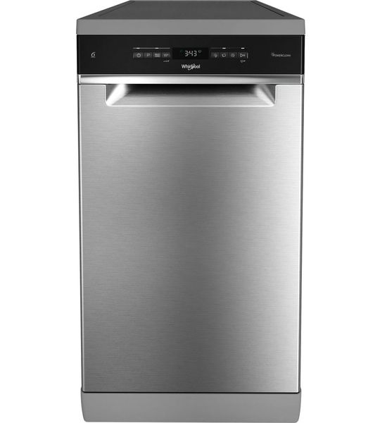 Whirlpool WH6FB10BS7A0X Vrijstaande vaatwasser Grijs