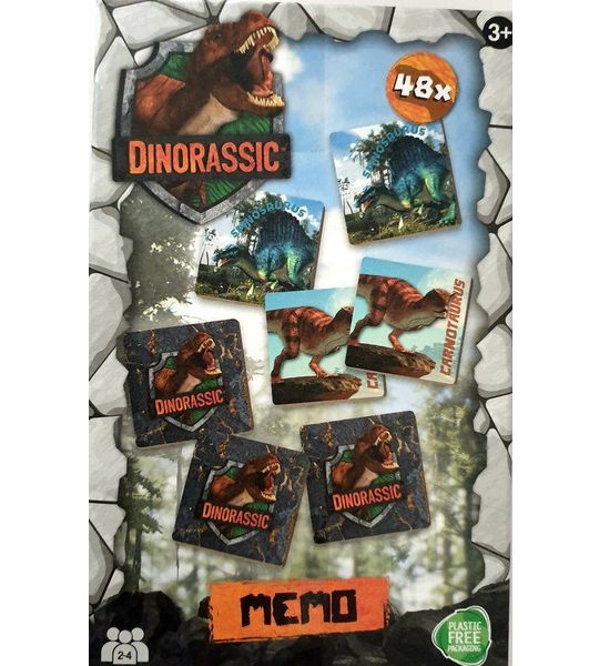 Dinorassic Memo Spel