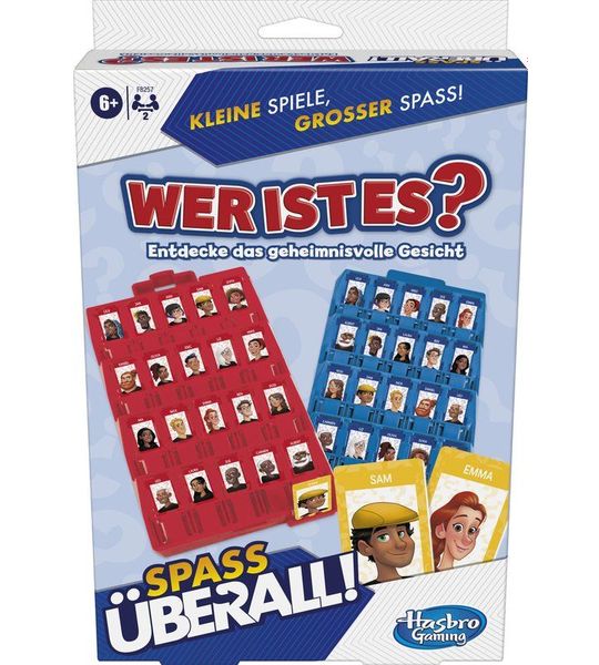 Hasbro Gaming Guess Who? Grab & Go Bordspel Familie
