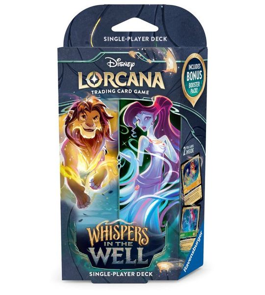 Disney Lorcana: Whispers in the Well Simba & Meg Starter Deck