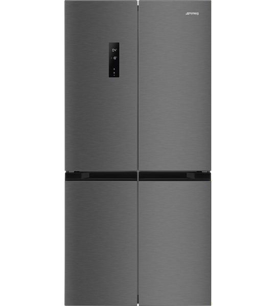 Smeg FQI48KD Amerikaanse koelkast Grijs