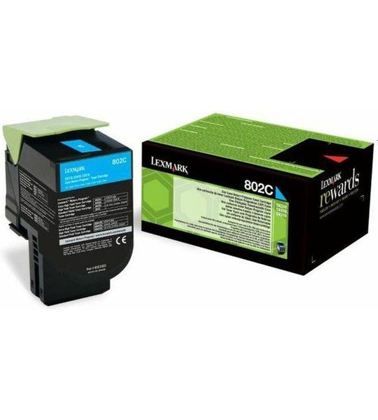 Lexmark 802C cyaan