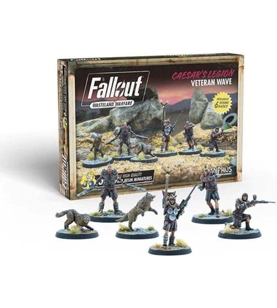 Fallout: Wasteland Warfare - Caeser's Legion: Veteran Wave - EN - Ongeschilderd