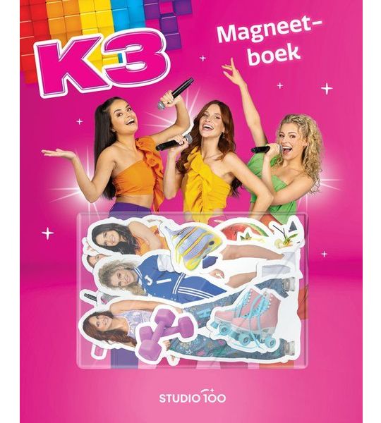 K3 Magneetboek - Met 20 magneten
