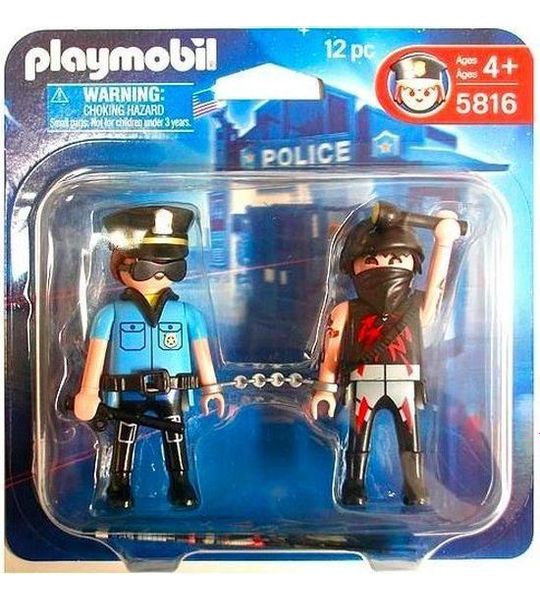 Playmobil DuoPack USA Agent en Inbreker - 5816