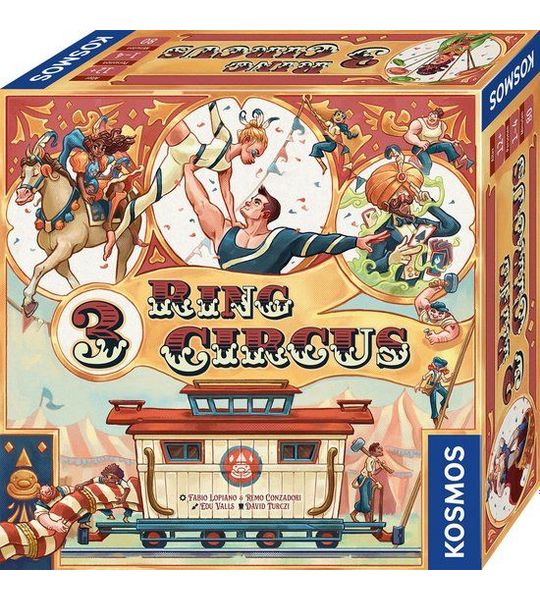 Kosmos 3 Ring Circus, Bordspel, Strategie, 12 jaar, 80 min