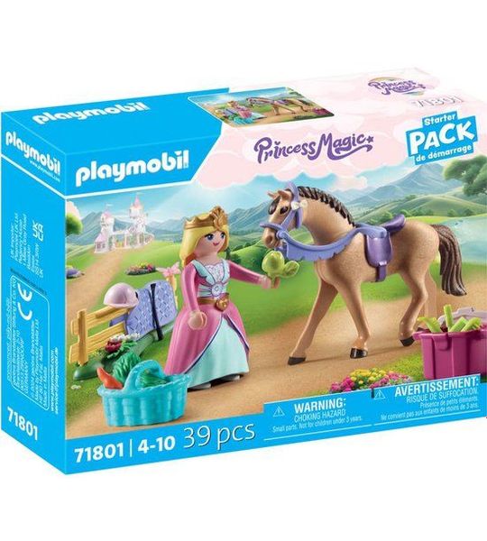 PLAYMOBIL® Princess startpakket met paard - P-71801
