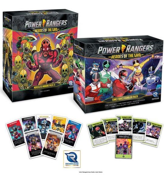 Power Rangers Heroes of the Grid - Time Force Bundel