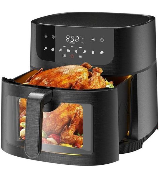 RWB® Airfryer XXL - Mini-oven - Heteluchtfriteuse - 9L - 8 Programma's