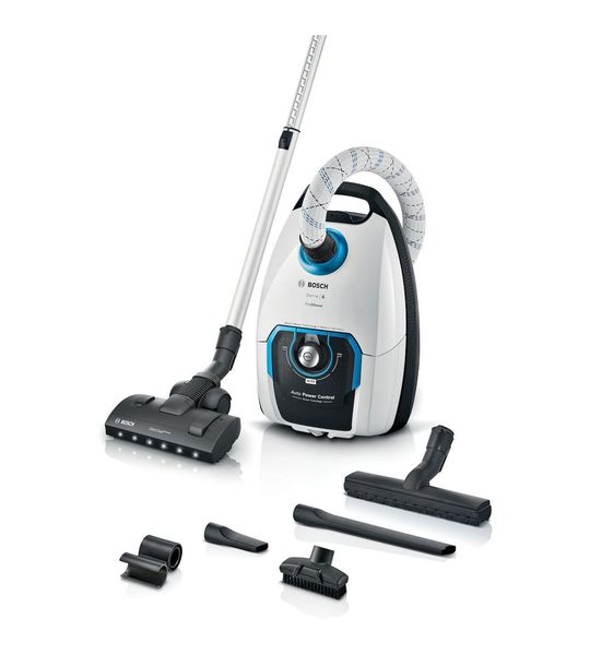 Bosch BGL8SIL1L Stofzuiger met zak Wit