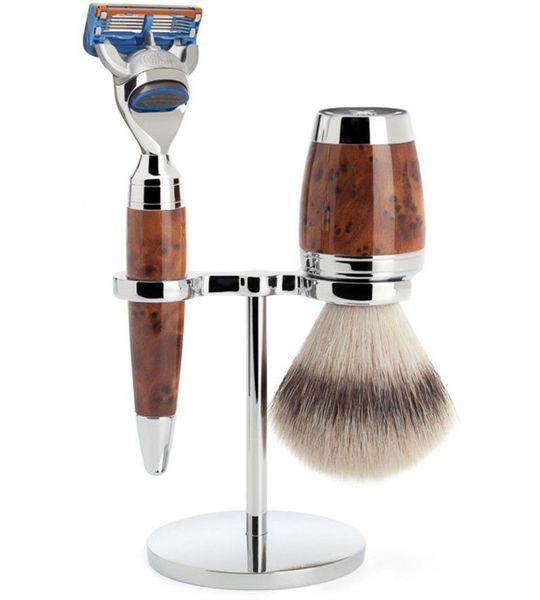 Muhle scheerset Stylo S31H71F - Synthetisch - Fusion - Thujahout