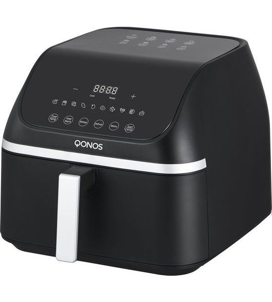 Qonos airfryer Air One Duo 8,5L - Cycloon luchttechnologie - 2200w - PFAS- vrij